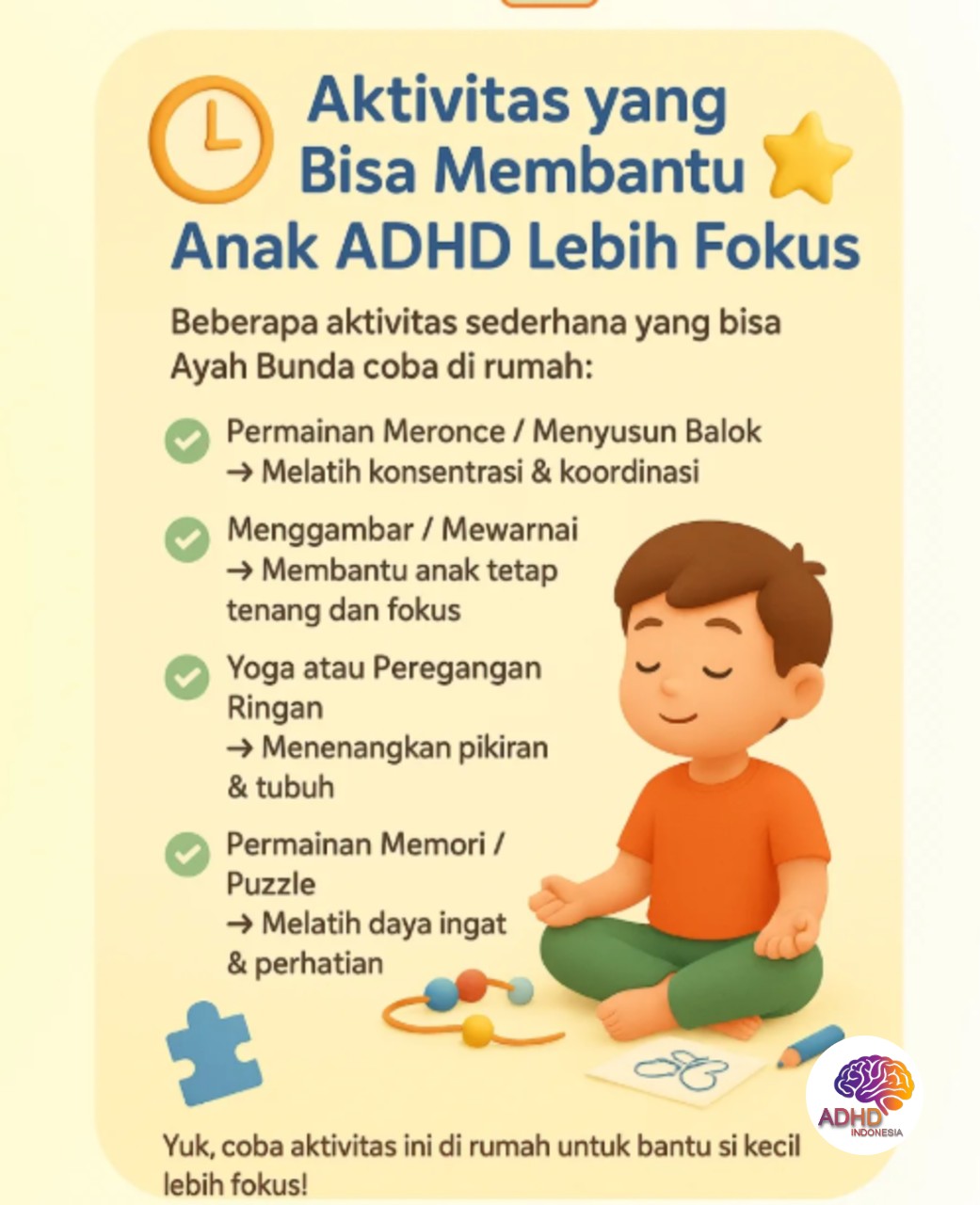 Pendekatan Edukatif yang Tepat untuk Anak ADHD di Kota Sabang