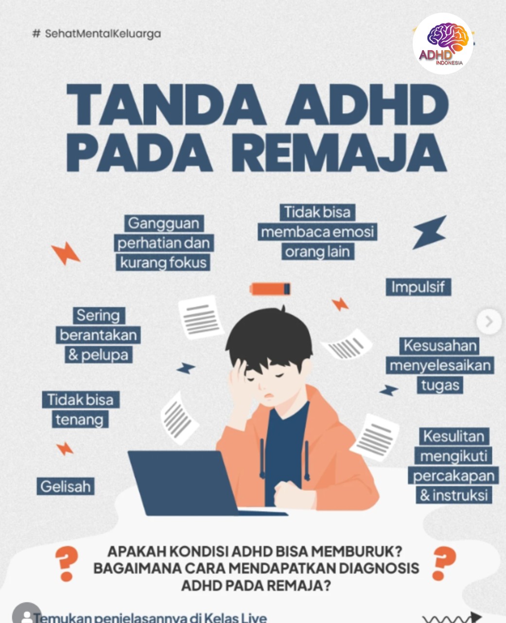 Screening ADHD Non-Diagnostik: Edukasi Awal bagi Orang Tua di Kota Sabang